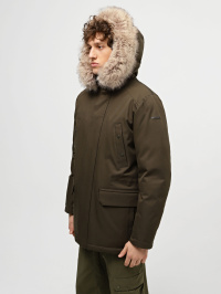 Оливковый - Зимняя куртка Geox